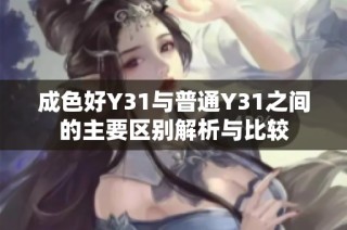 成色好Y31与普通Y31之间的主要区别解析与比较