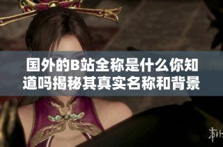 国外的B站全称是什么你知道吗揭秘其真实名称和背景