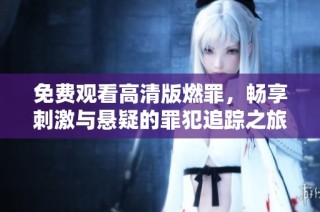免费观看高清版燃罪，畅享刺激与悬疑的罪犯追踪之旅
