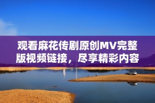 观看麻花传剧原创MV完整版视频链接，尽享精彩内容与演出魅力