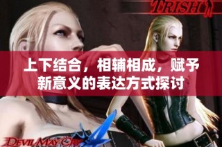 上下结合，相辅相成，赋予新意义的表达方式探讨