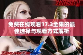 免费在线观看17.3全集的最佳选择与观看方式解析