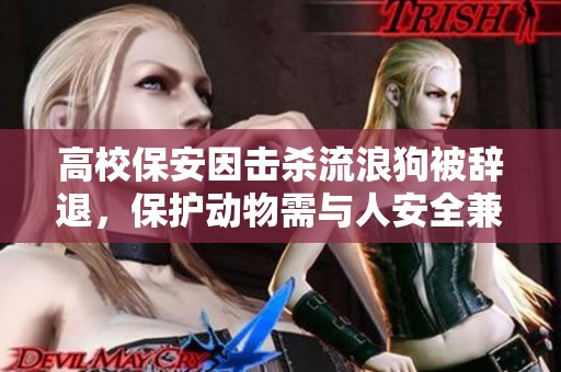 高校保安因击杀流浪狗被辞退，保护动物需与人安全兼顾