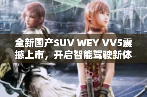 全新国产SUV WEY VV5震撼上市，开启智能驾驶新体验