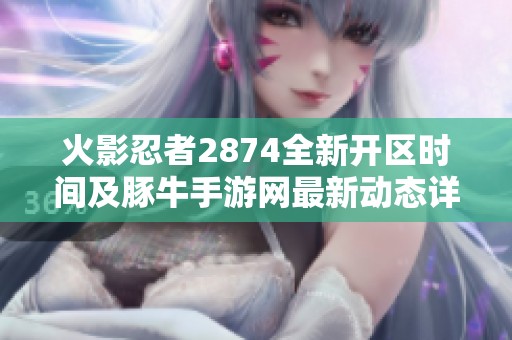 火影忍者2874全新开区时间及豚牛手游网最新动态详解分享