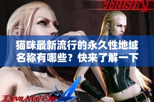 猫咪最新流行的永久性地域名称有哪些？快来了解一下吧！