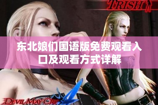 东北娘们国语版免费观看入口及观看方式详解