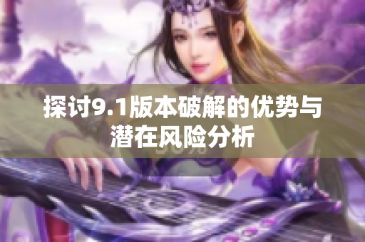 探讨9.1版本破解的优势与潜在风险分析