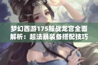 梦幻西游175服战龙宫全面解析：超法暴装备搭配技巧揭秘